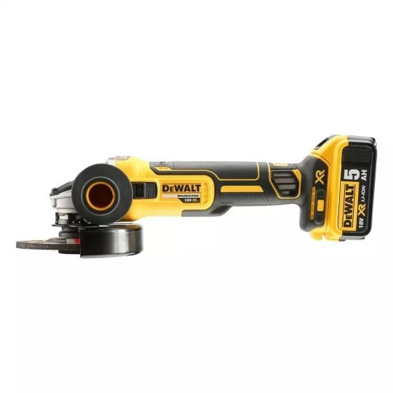 DeWalt DCK2026P2T-QW combiset DCD805 + DCG405, 18 V XR 2×5,0 Ah zwart, geel