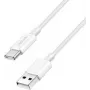 LogiLink USB 2.0 Type-C kabel C/m> A/m nylon 60W wit - kabel - digitaal/data (CU0322)