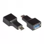 USB-adapter Alcasa USB-AD301 zwart