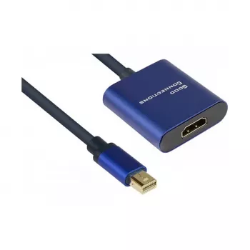 Videokabel-adapter Alcasa MDP-HDMI2 0,2 m Mini DisplayPort HDMI zwart blauw