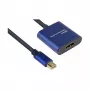 Videokabel-adapter Alcasa MDP-HDMI2 0,2 m Mini DisplayPort HDMI zwart blauw
