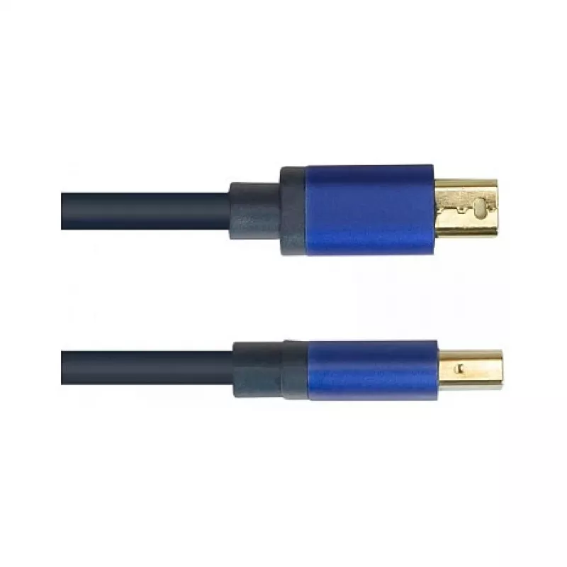 Videokabel-adapter Alcasa MDP-HDMI2 0,2 m Mini DisplayPort HDMI zwart blauw