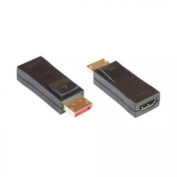 Alcasa HDMI-DP14G kabel interface/gender adapter DisplayPort zwart (HDMI-DP14G)