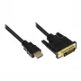 HDMI/DVI-D-kabel Alcasa 1 m