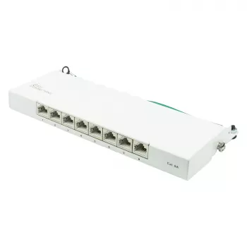 Patchpanel Alcasa GC-N0119 0,5HE 10 Gigabit Ethernet RJ-45 Cat6a