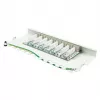 Patchpanel Alcasa GC-N0119 0,5HE 10 Gigabit Ethernet RJ-45 Cat6a