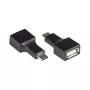 USB-adapter USB C naar USB A Alcasa USB-AD201 zwart