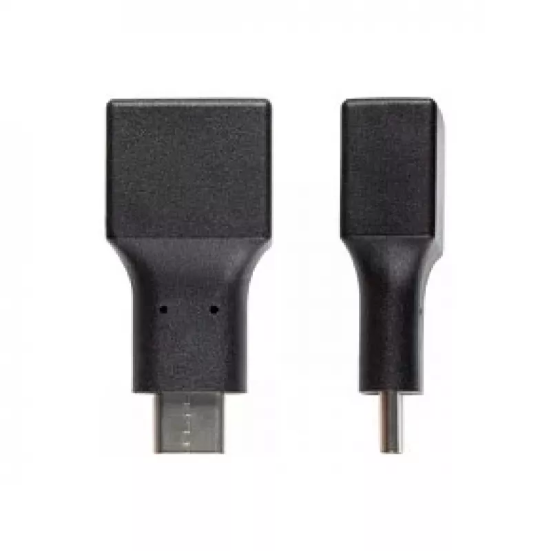 USB-adapter USB C naar USB A Alcasa USB-AD201 zwart