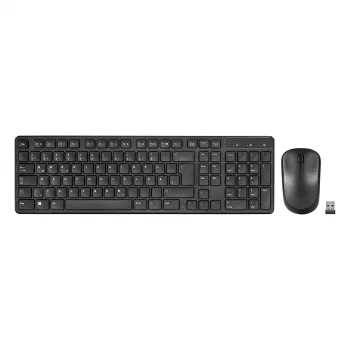 Draadloze deskset Speedlink SIGNIUM SL-640303-BK zwart — DE-layout, draadloos toetsenbord en muis