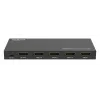 Videoswitch MicroConnect MC-HDMISWITCH0401-4K 4K 60Hz metaal zwart