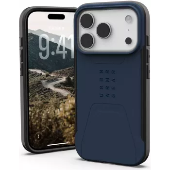 UAG Urban Armor Gear Civilian MagSafe-hoesje | Apple iPhone 17 Pro | mallard (blauw) | 114545115555 (114545115555)