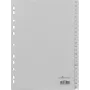 Tab-index Durable 650810 polypropyleen PP grijs