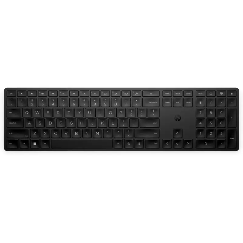 Draadloos programmeerbaar full-size toetsenbord HP 450 – RF draadloos + USB, zwart