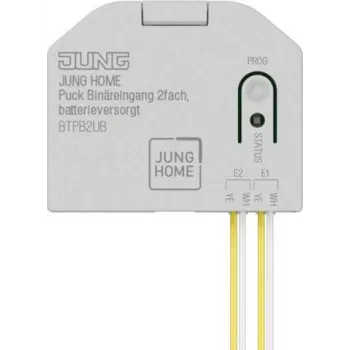 Jung BT P B2 U B JUNG HOME Puck binaire ingang 2-voudig batterijgevoed TE (BTPB2UB)