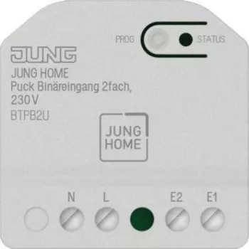 Jung BT P B2 U JUNG HOME Puck binaire ingang 2-voudig 230 V ~ TE (BTPB2U)