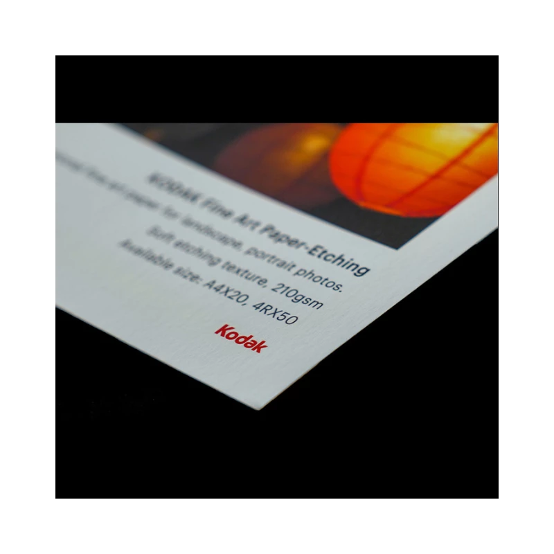 Kodak Fine Art Paper Etching kunstpapier 10 x 15 cm, 210 g/m2, 50 vellen (9891-199)