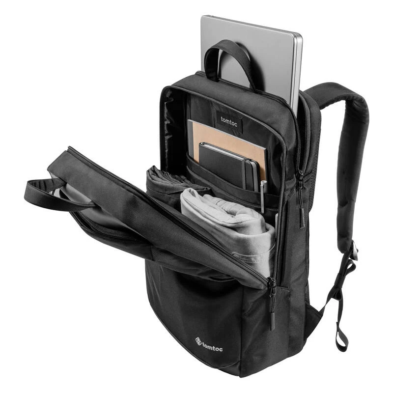 Rugzak Tomtoc Explorer-T71 24L – laptop-reisrugzak (zwart)