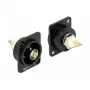 BNC-bus-connector DELOCK 86788, zwart, 26×31,4×31 mm