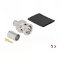 BNC-stekker voor crimpen RG6 DeLOCK 90026