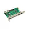 MicroConnect MC-USB3.0-ST610 USB 3.0 PCIe-kaart met 7 poorten