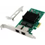 Netwerkkaart MicroConnect I350-T2 PCIe x1 dual port 1GbE