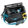 Makita gereedschapskoffer E-05446 zwart, blauw kunststof, polyester, staal