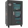 Draagbare apparaatbeheerwagen Alcasa PCT01-A30S zwart USB 2,4A