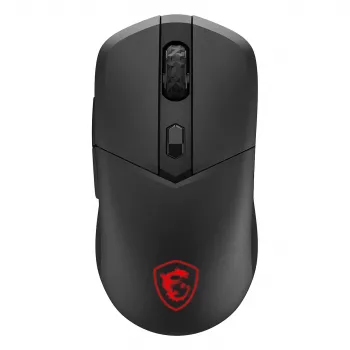 MSI VERSA 300 WIRELESS 8K gaming-muis, ambidexter, optisch, 2600 DPI, 6 knoppen, zwart
