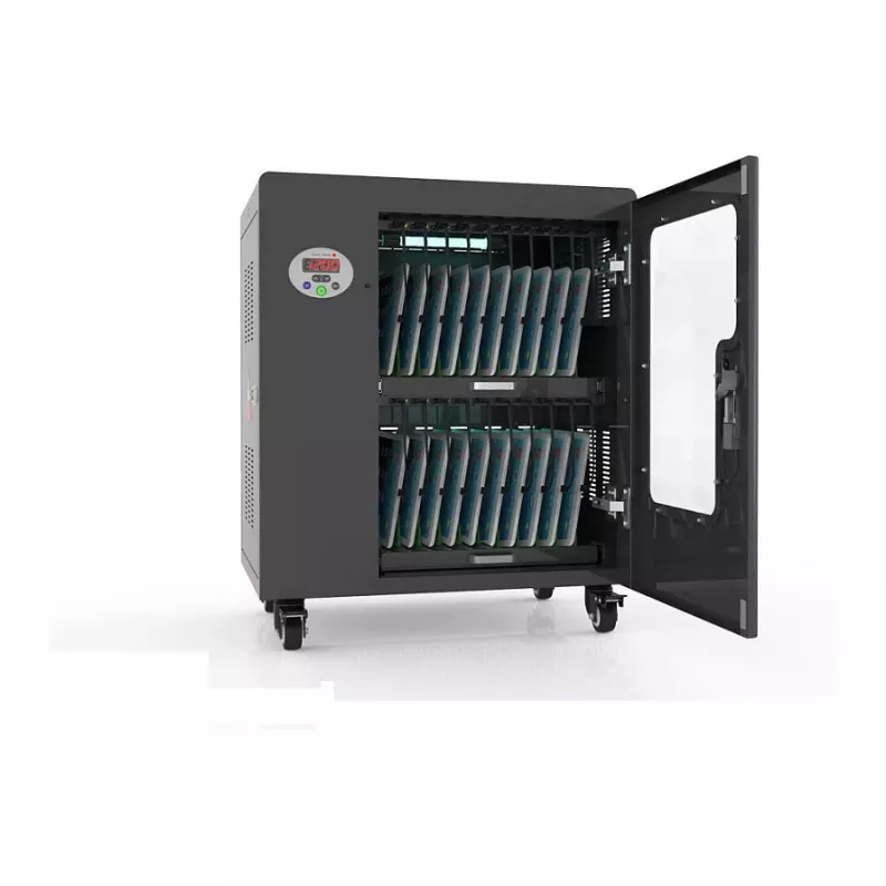 GoodConnections ANTARES T20 tablet-laadwagen UVC-desinfectie zwart
