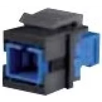 Stopcontact Bachmann 918.072 zwart blauw 1 module