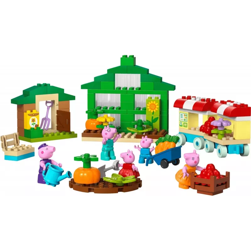DUPLO Peppa Pig 10461 Opa Pigs tuin en kas bouwstenen