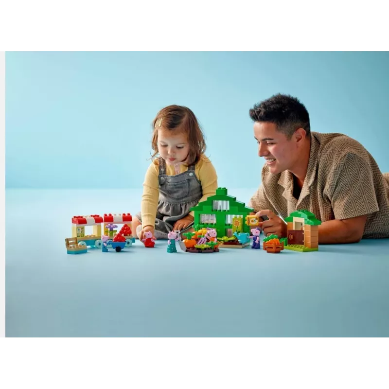 DUPLO Peppa Pig 10461 Opa Pigs tuin en kas bouwstenen