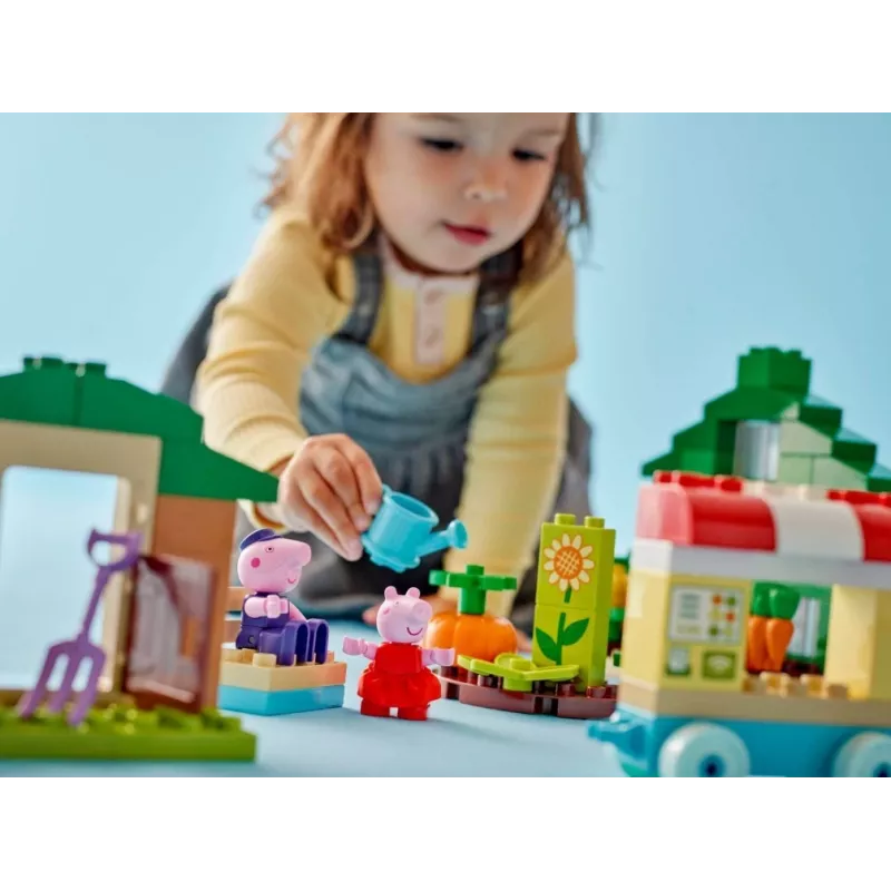 DUPLO Peppa Pig 10461 Opa Pigs tuin en kas bouwstenen