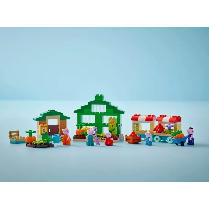 DUPLO Peppa Pig 10461 Opa Pigs tuin en kas bouwstenen