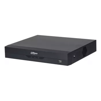 Dahua XVR5104HS-4KL-I3/T DVR 4-kanaals 4K H.264/H.265, SATA-harde schijf tot 10 TB, Fast Ethernet, 12V DC