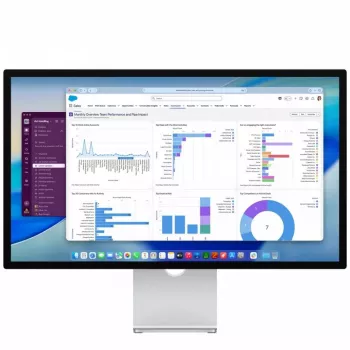 Monitor Apple Studio Display met nano-textureglas en kantelbare standaard (MFF14RC/A)