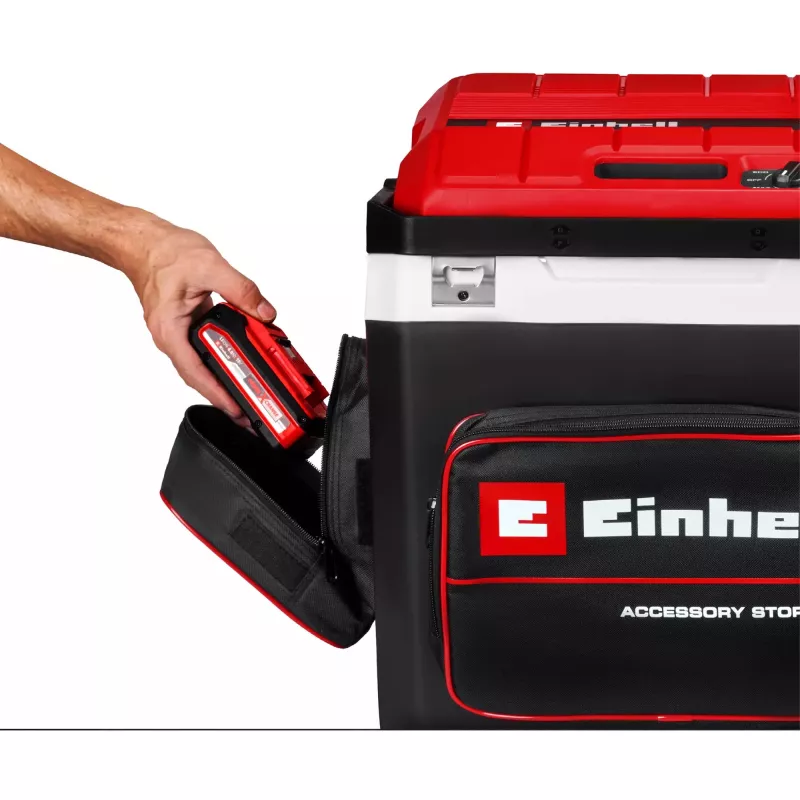 Koelbox Einhell TE-COL 18/27 Li‑Solo 27 L accu-/elektrisch, koeling 20–60 °C, voorvak