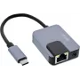 Netwerkadapter InLine 33382I — Gigabit Ethernet, USB-C 3-in-1 (Ethernet, audio, PD)