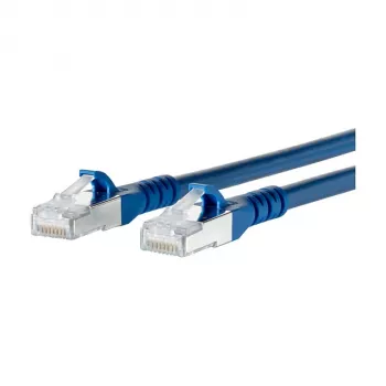 METZ CONNECT 1308450544-E 0.5m Cat6a S/FTP (S-STP) blauwe netwerkkabel (1308450544-E)