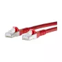 MetzConnect BTR - patchkabel - RJ-45 (M) - RJ-45 (M) - 5 m - afgeschermd - (CAT 6a) - halogeenvrij - rood (1308455066-E)
