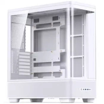 Jonsbo TK-5 behuizing, midi-tower, ATX, gehard glas – wit