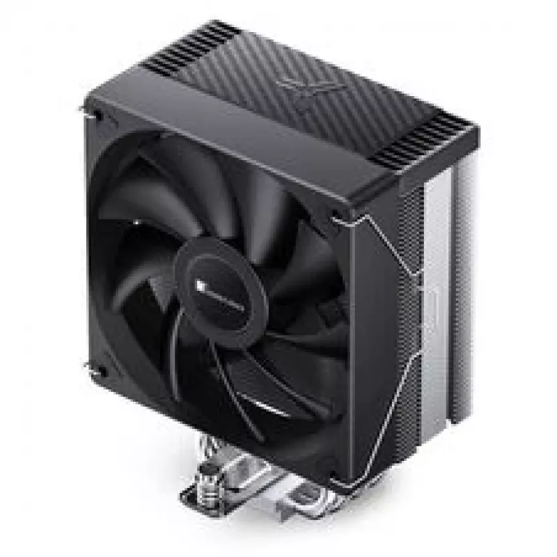 CPU-koeler Jonsbo CR-1000 MAX V2 — luchtkoeler met PWM-ventilator, zwart