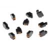 Kabelconnector AXIS 5505-261, 2-polig 2,5 mm rastermaat, grijs, 10-pack