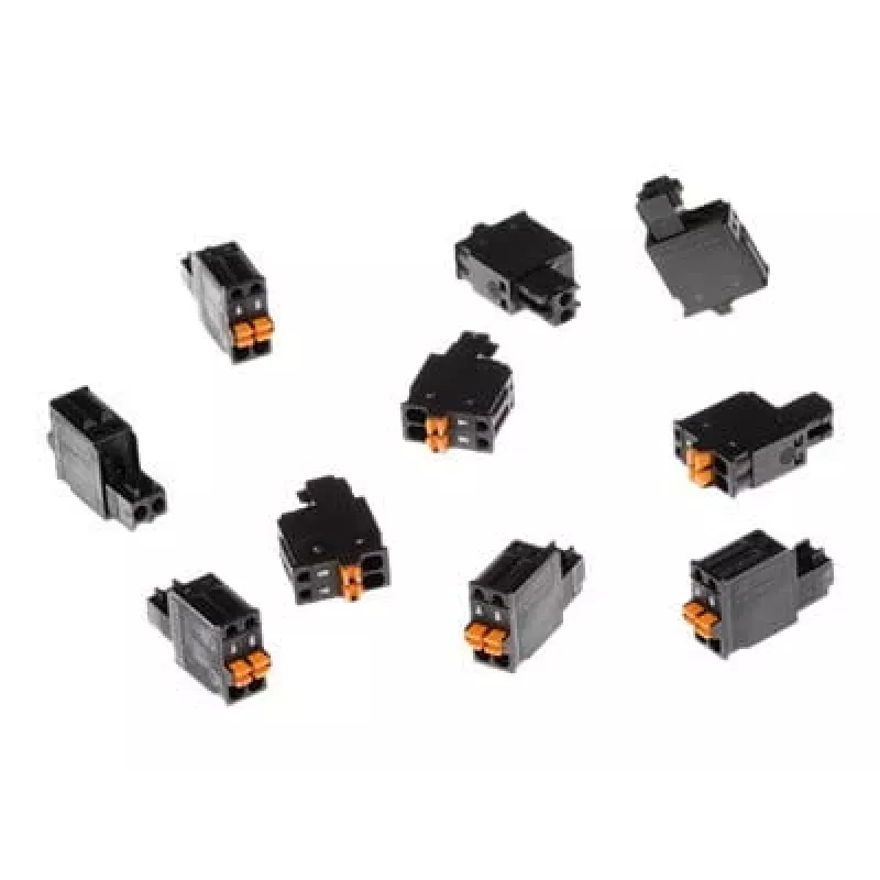 Kabelconnector AXIS 5505-261, 2-polig 2,5 mm rastermaat, grijs, 10-pack