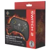 Gamepad Deltaco GAM-198 zwart — Bluetooth en USB (Type-C) voor Nintendo Switch, Switch 2, Switch OLED, Android, pc