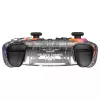 Gamepad Deltaco Gaming GAM-198-T transparant Bluetooth/USB USB-C voor Nintendo Switch, Switch 2, Switch OLED, Android, pc