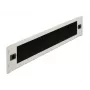 Kabelmanagementpaneel DeLOCK 19 inch kabelmanagement borstelstrip gereedschapsloos 2U grijs