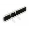 Kabelmanagementpaneel DeLOCK 19 inch kabelmanagement borstelstrip gereedschapsloos 2U grijs