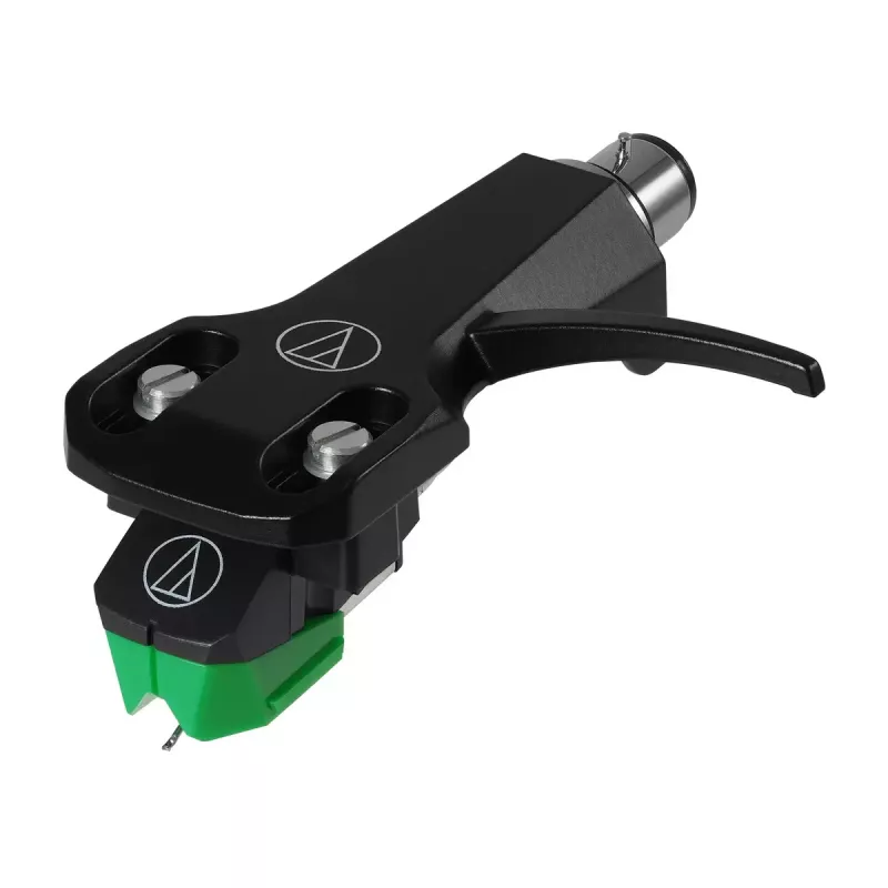 Audio-Technica AT-VM95E/H element met AT-HS6BK headshell voorgemonteerd (zwart/groen)