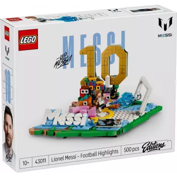 LEGO Editions Sports 43011 Lionel Messi — voetbalmomenten